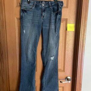 Hollister Dark Blue Flare Jeans